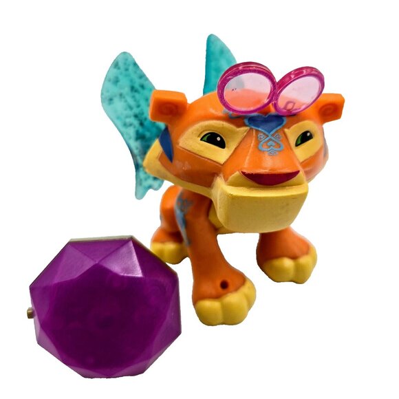 Animal Jam Sparkle Tiger With Light Up Ring Toy National Geographic Read - Picture 1 of 11